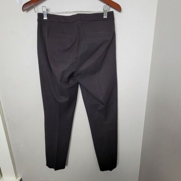 JCREW Martie pant in bi-stretch cotton Black 0 - Picture 3 of 3